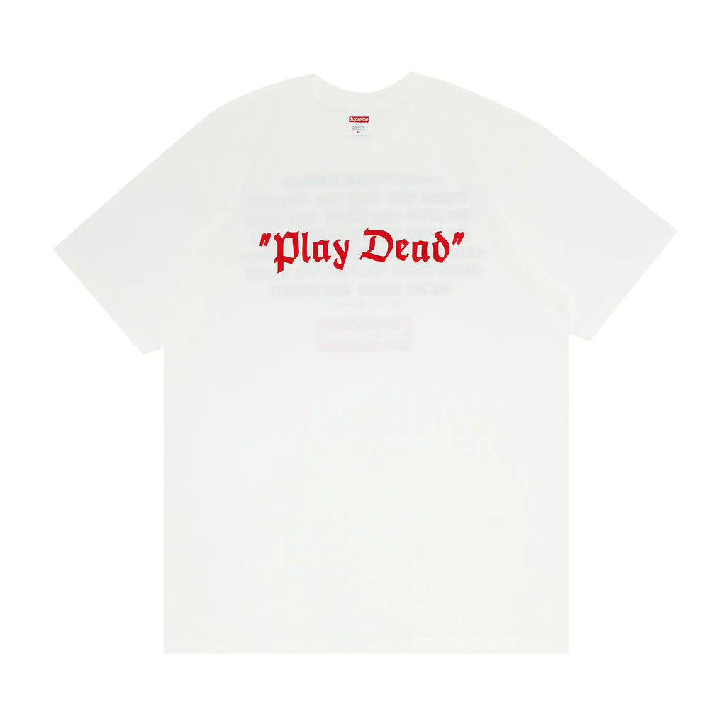 Supreme Play Dead Tee