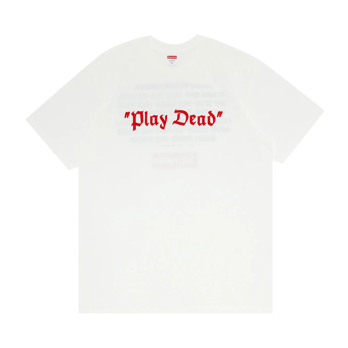 Supreme Play Dead Tee