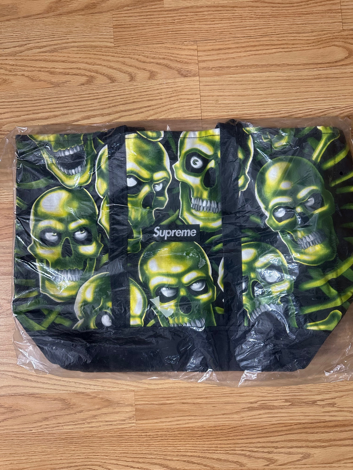 Supreme Skull Pile Demin Tote