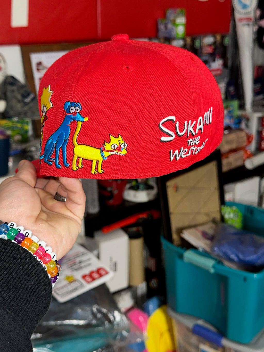 SUKAMII WESTWORLD SIMPSONS HAT