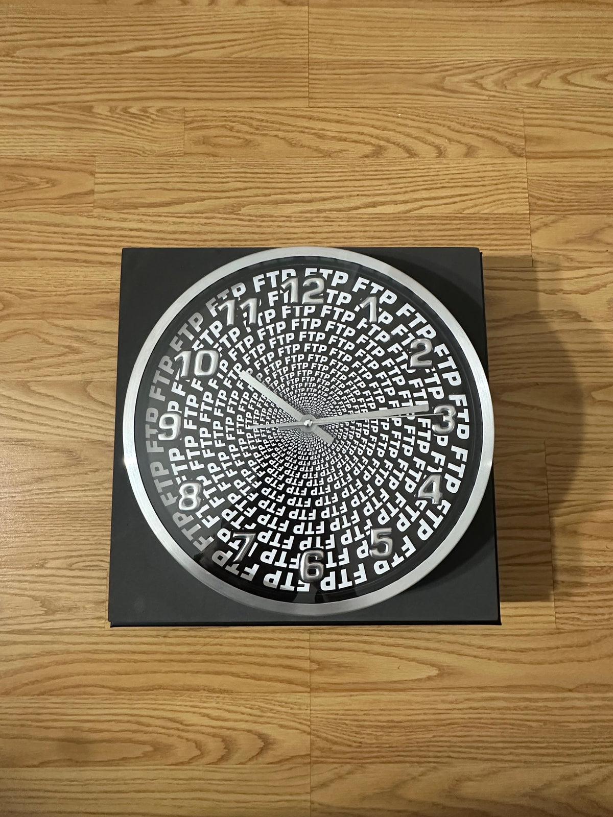 FTP Spiral Wall Clock