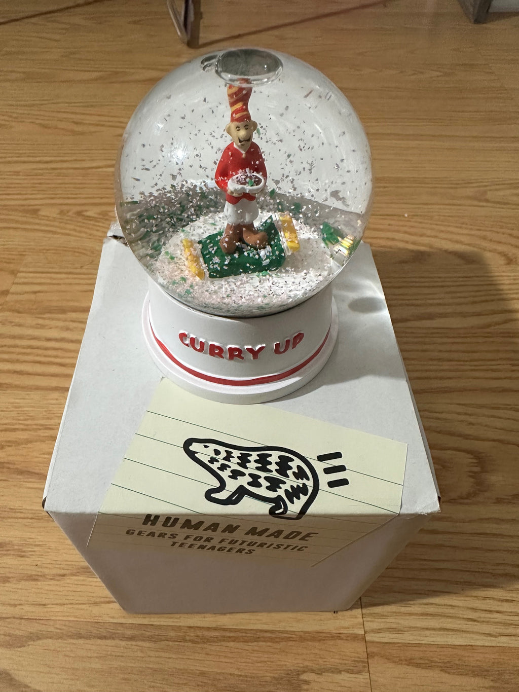 Human Made Curry Snow Globe
