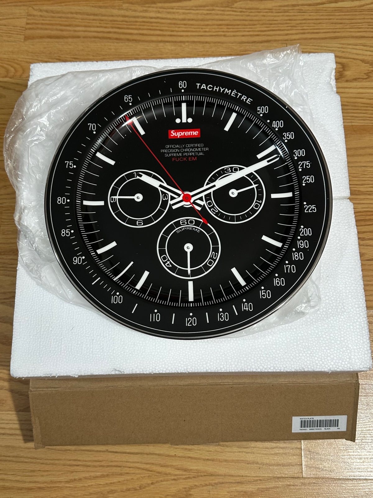 Supreme Watch Plate