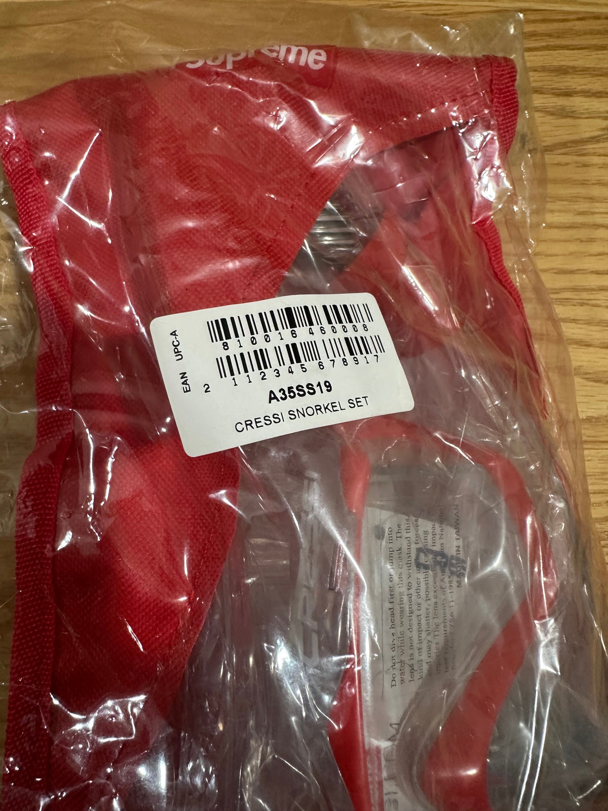 Supreme Cressi Snorkel Goggle Set