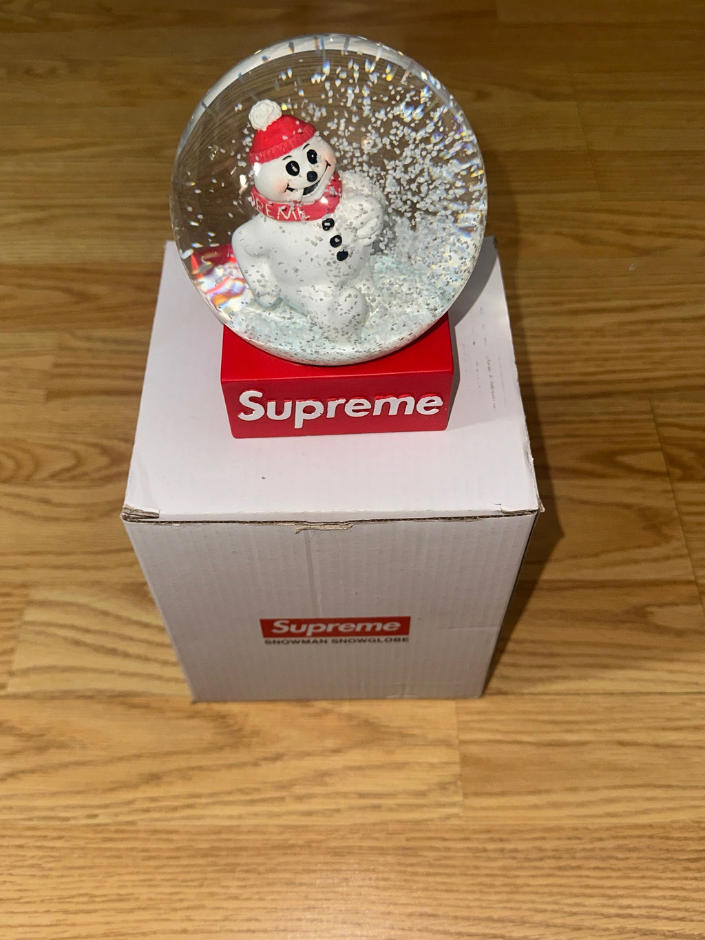 Supreme Snowman SnowGlobe
