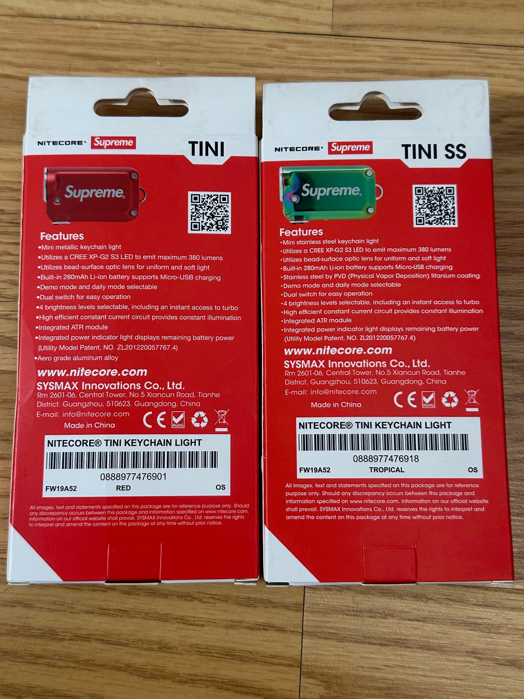 Supreme Tini Flashlight