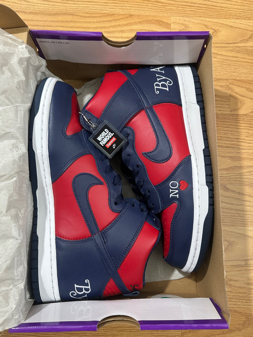 Supreme Nike Sb Dunk High OG QS
