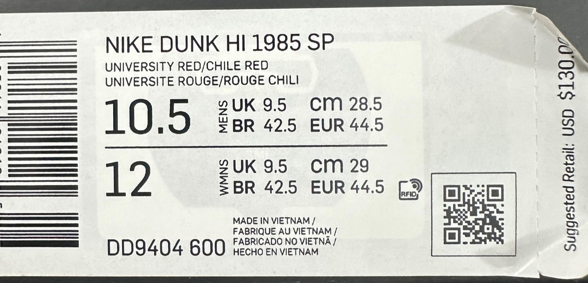 Nike Dunk High 1985 SP