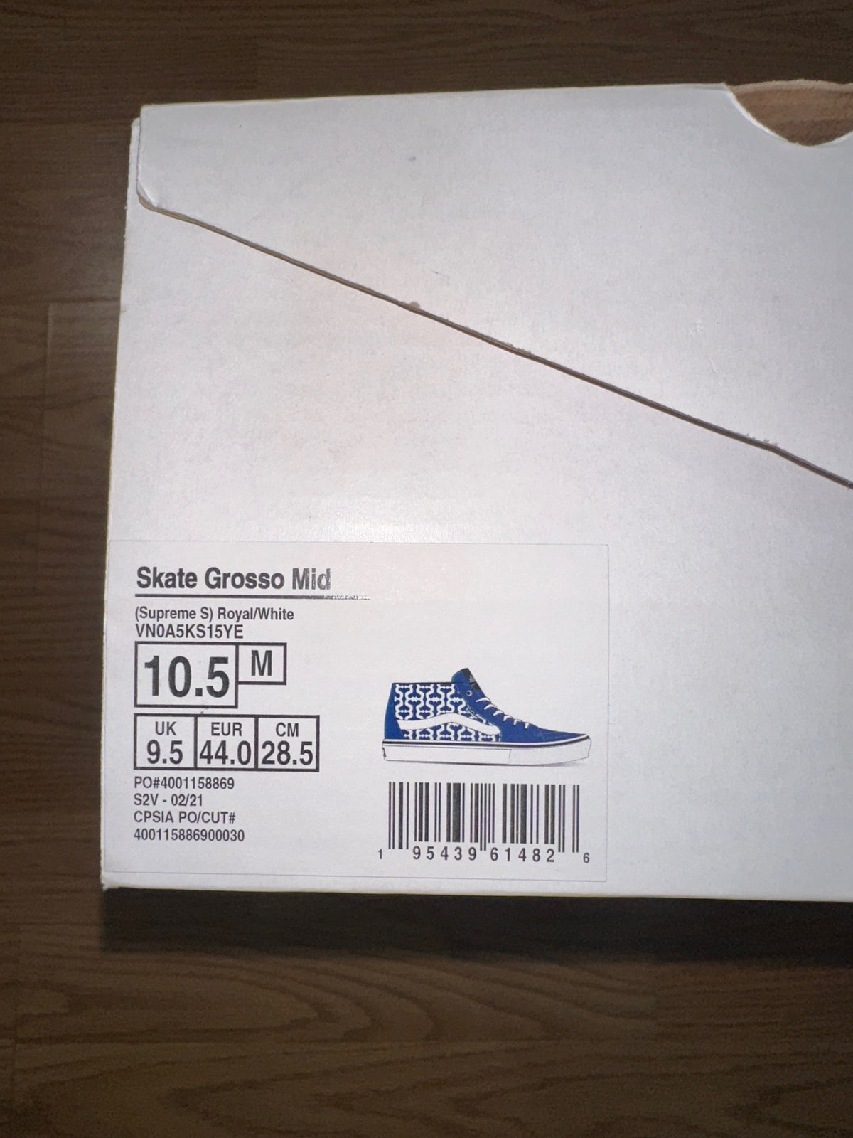Supreme Vans Grosso Mid