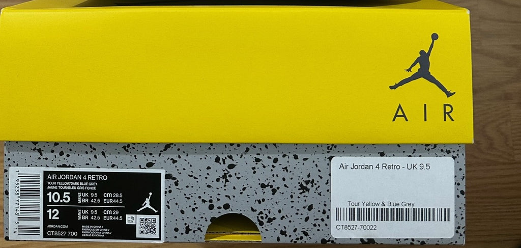 Jordan 4 Lightning