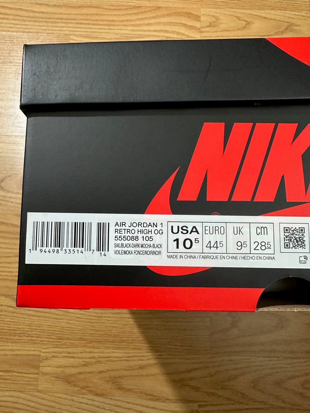 Jordan 1 Mocha