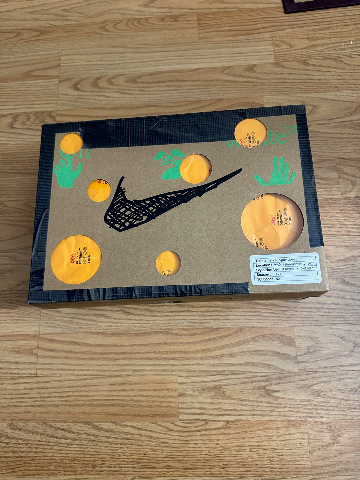 Nike Off White Dunk Lot 15
