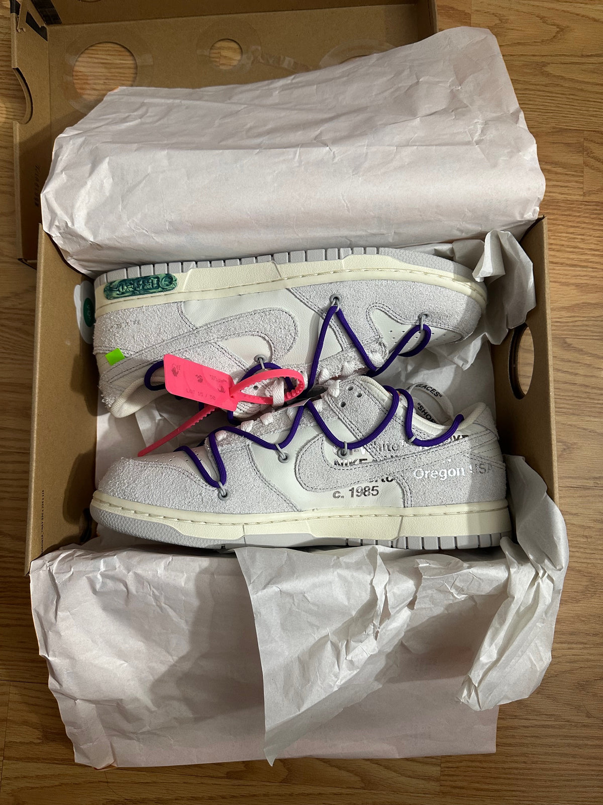 Nike Off White Dunk Lot 15