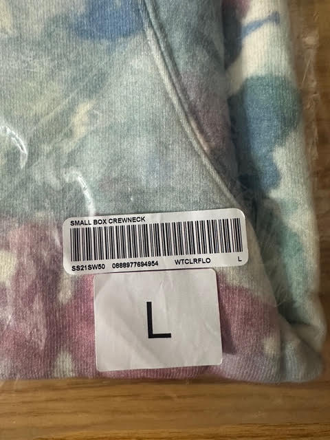 Supreme Small Box Logo Crew