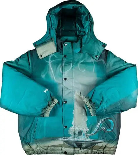 Supreme Dan Colen Fuck Down-Jacket