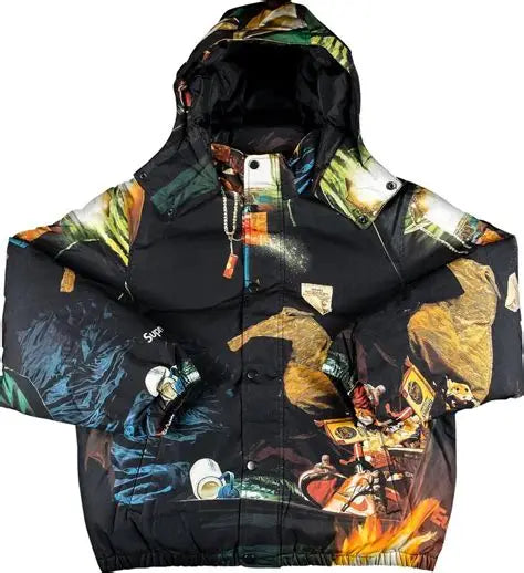 Supreme Dan Colen Firecracker Down-Jacket