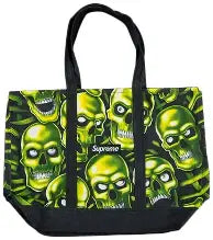 Supreme Skull Pile Demin Tote